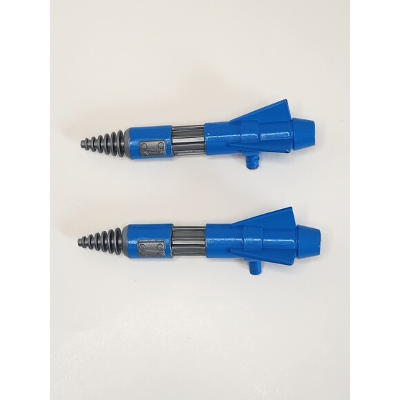 Vintage 1990 Playmates TMNT Mutant Module Vehicle Rock Blastin Missiles Lot Of 2 - Picture 2 of 2